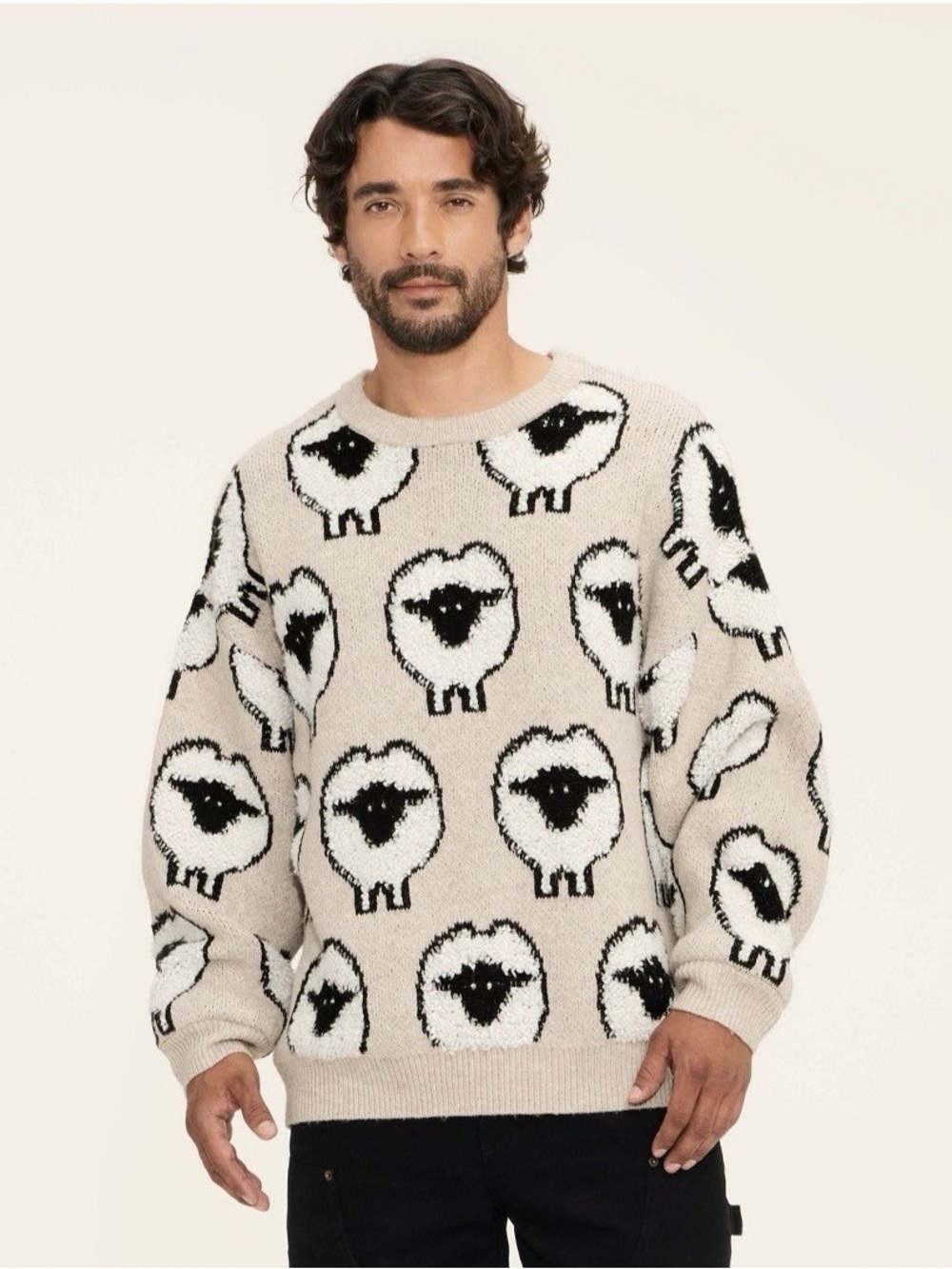 Woolrich X Target Sheep Print Sweater